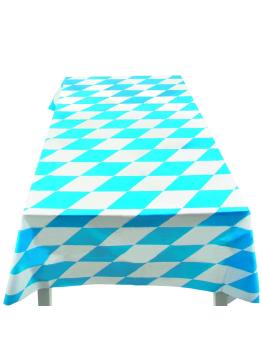 Mantel para Oktoberfest azul y blanco