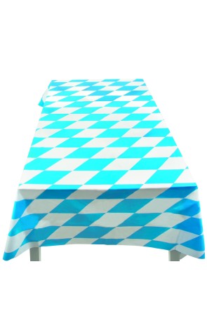 Mantel para Oktoberfest azul y blanco