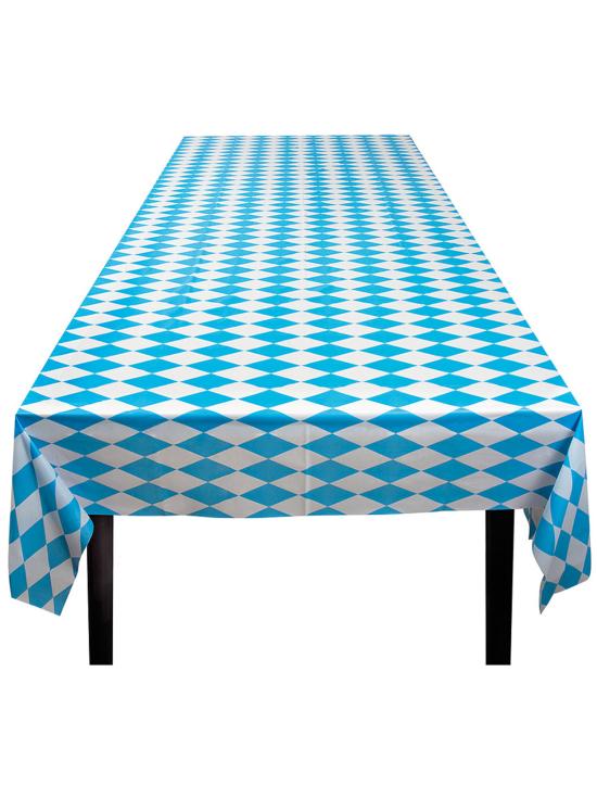 Mantel para Oktoberfest azul y blanco