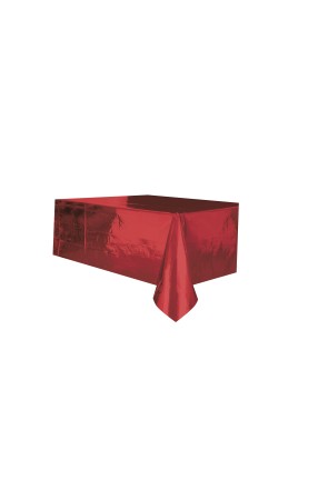 Mantel rectangular verde brillante - Basic Christmas