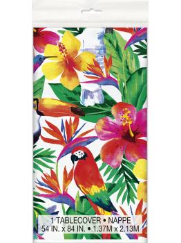 Mantel verano tropical - Palm Tropical Luau