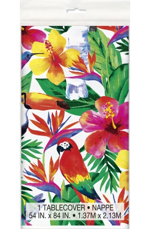 Mantel verano tropical - Palm Tropical Luau