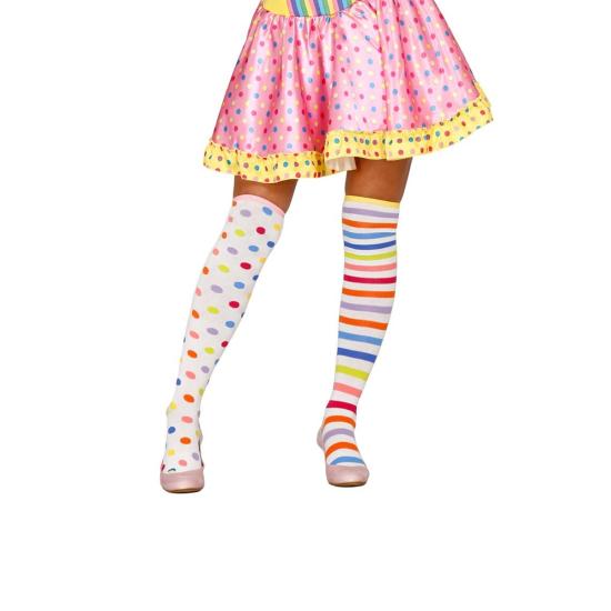 Medias de payasita para mujer
