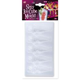 Molde de cubitos de hielo de mujer
