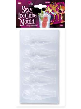Molde de cubitos de hielo de mujer