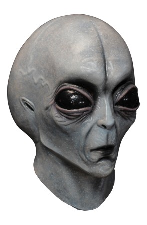 Máscara Alien Área 51 de látex