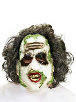 Máscara Beetlejuice con pelo para adulto