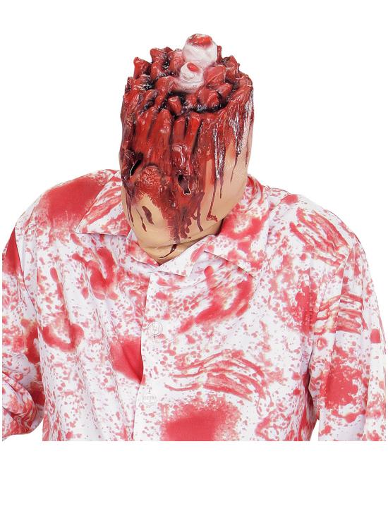Máscara cabeza decapitada