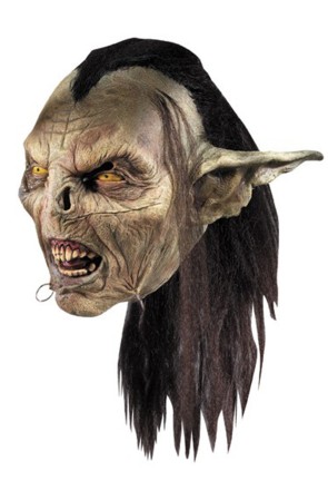 Máscara de Orco de Moria El Señor de los Anillos para adulto
