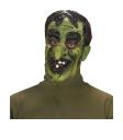 Máscara de brujo verde