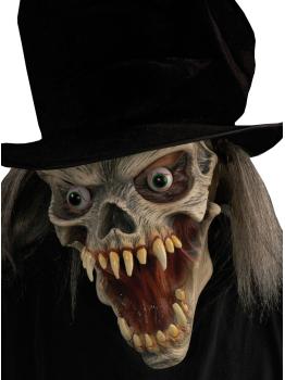 Máscara de calavera con sorpresa para adulto