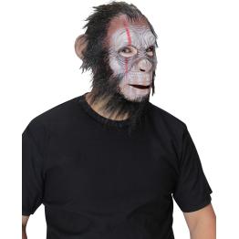 Máscara de chimpancé guerrero para adulto