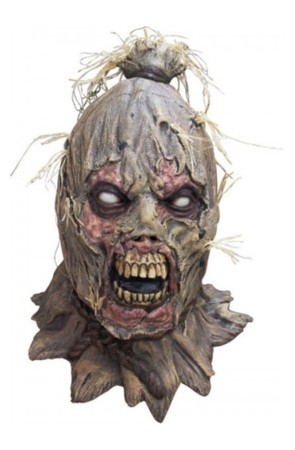 Máscara de espantapájaros zombie para adulto