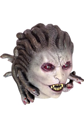 Máscara Medusa de látex para adulto