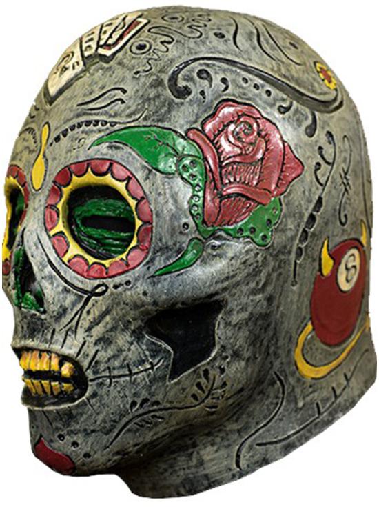 Máscara de muerte mexicana