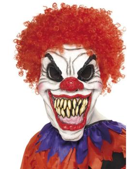 Máscara de payaso espeluznante