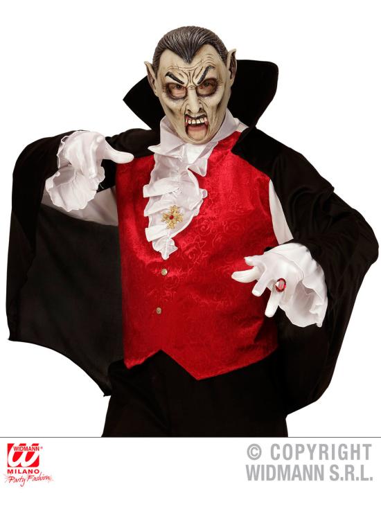 Máscara de vampiro sediento para adulto