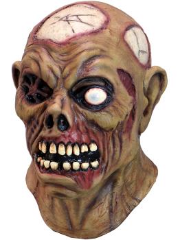 Máscara de zombie ciego de látex para adulto