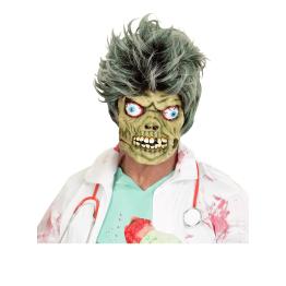 Máscara de zombie verde.^`