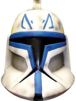 Máscara del capitán Rex Star Wars deluxe para hombre