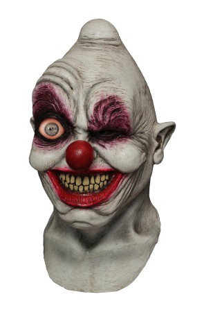 Máscara digital Crazy Eye Clown de látex