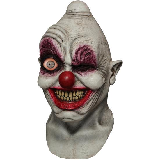 Máscara digital Crazy Eye Clown de látex Máscara digital Crazy Eye Clown de látex