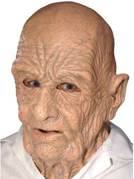 Máscara viejo de látex
