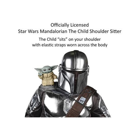 Muñeco Baby Yoda para el hombro - Star Wars