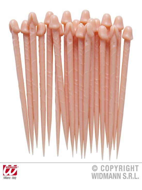 Palillos en forma de pene