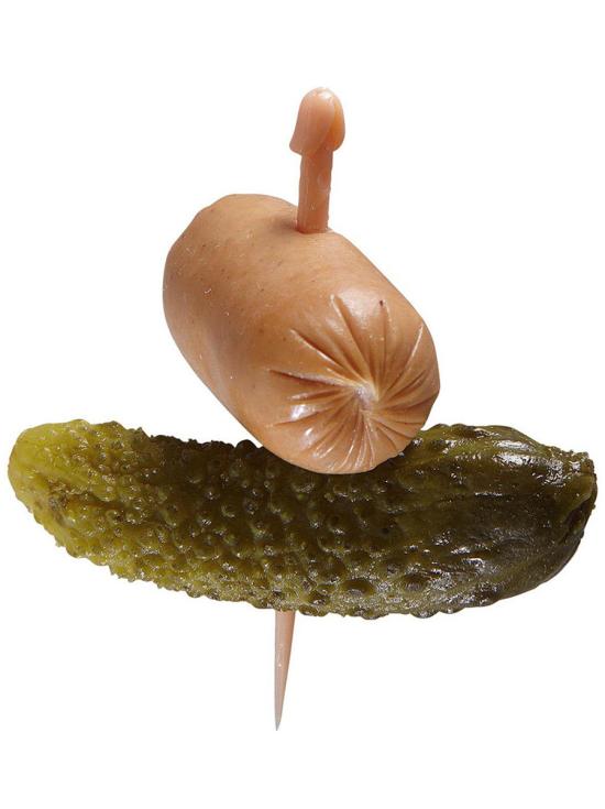 Palillos en forma de pene