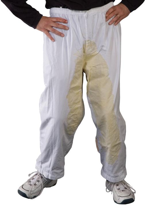 Pantalones con pis y caca para adulto