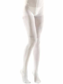 Pantys con purpurina blancos