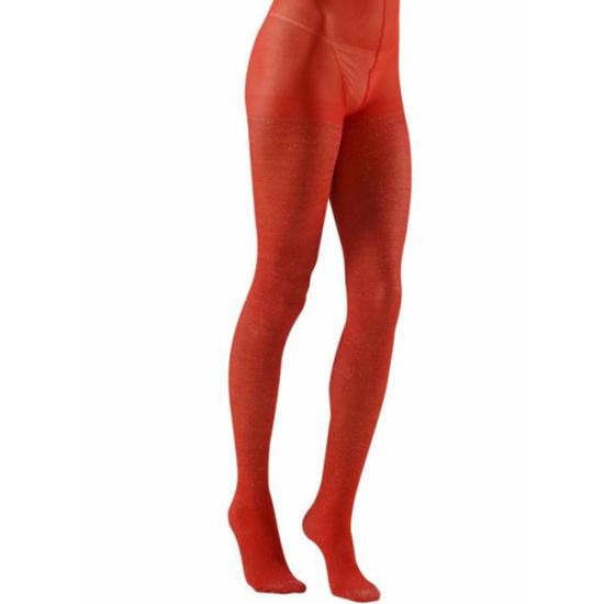 Pantys con purpurina rojos Pantys con purpurina rojos