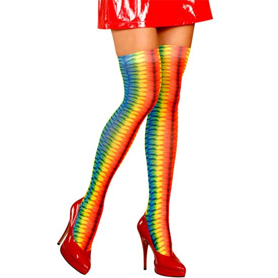 Pantys de hippie multicolor para mujer Pantys de hippie multicolor para mujer