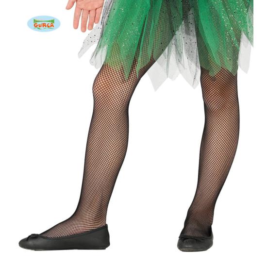 Pantys de rejilla negras infantiles Pantys de rejilla negras infantiles