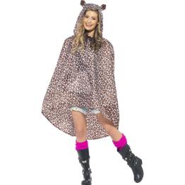 Poncho Leopardo para mujer