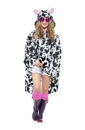 Poncho Vaca para mujer
