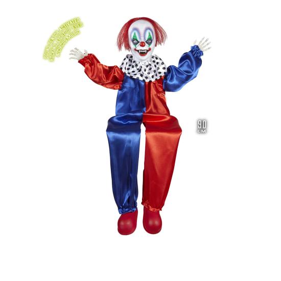 Payaso Asesino Animado con Luz y Sonido