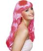 Peluca Chique rosa sensual para mujer