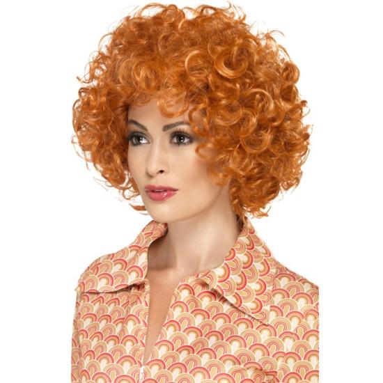 Peluca afro pelirrojo para hombre Peluca afro pelirrojo para hombre