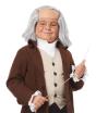 Peluca de Benjamin Franklin para niño