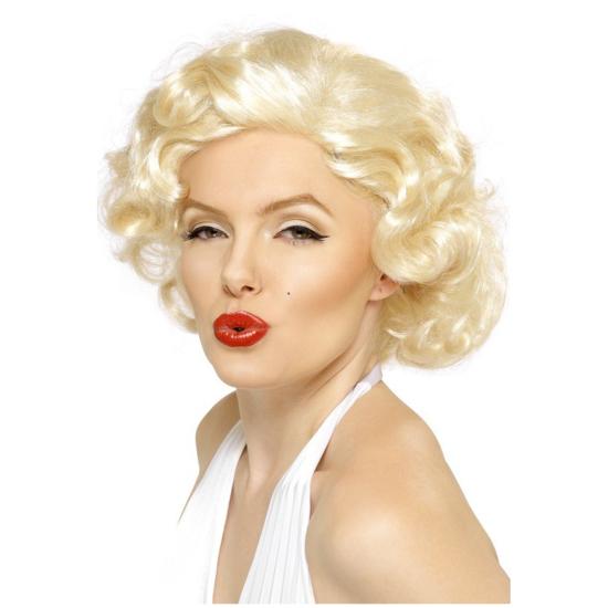 Peluca de Marilyn Monroe deluxe Peluca de Marilyn Monroe deluxe