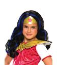 Peluca de Wonder Woman para niña