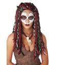 Peluca de dama del vudú para mujer