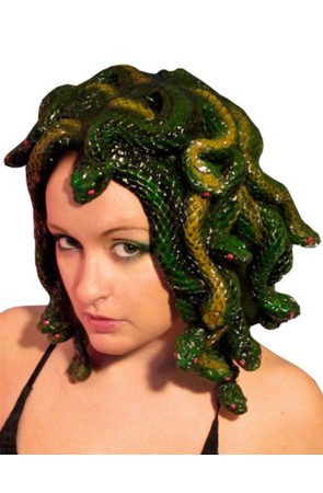 Peluca de medusa esculpida
