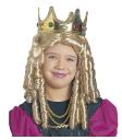 Peluca de princesa con rizos para mujer