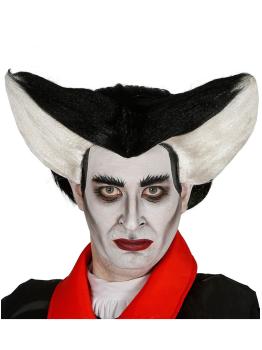Peluca de vampiro maligno para adulto
