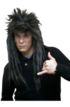 Peluca Grande con rastas para hombre