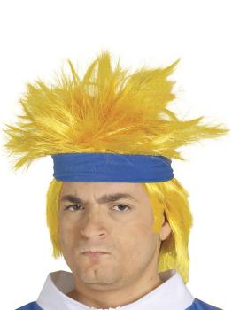 Peluca hombre manga rubia