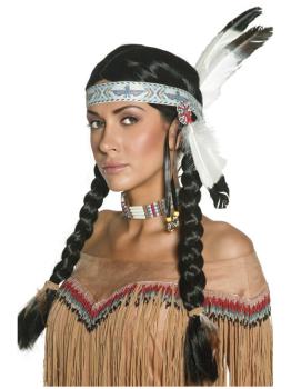 Peluca indio nativo